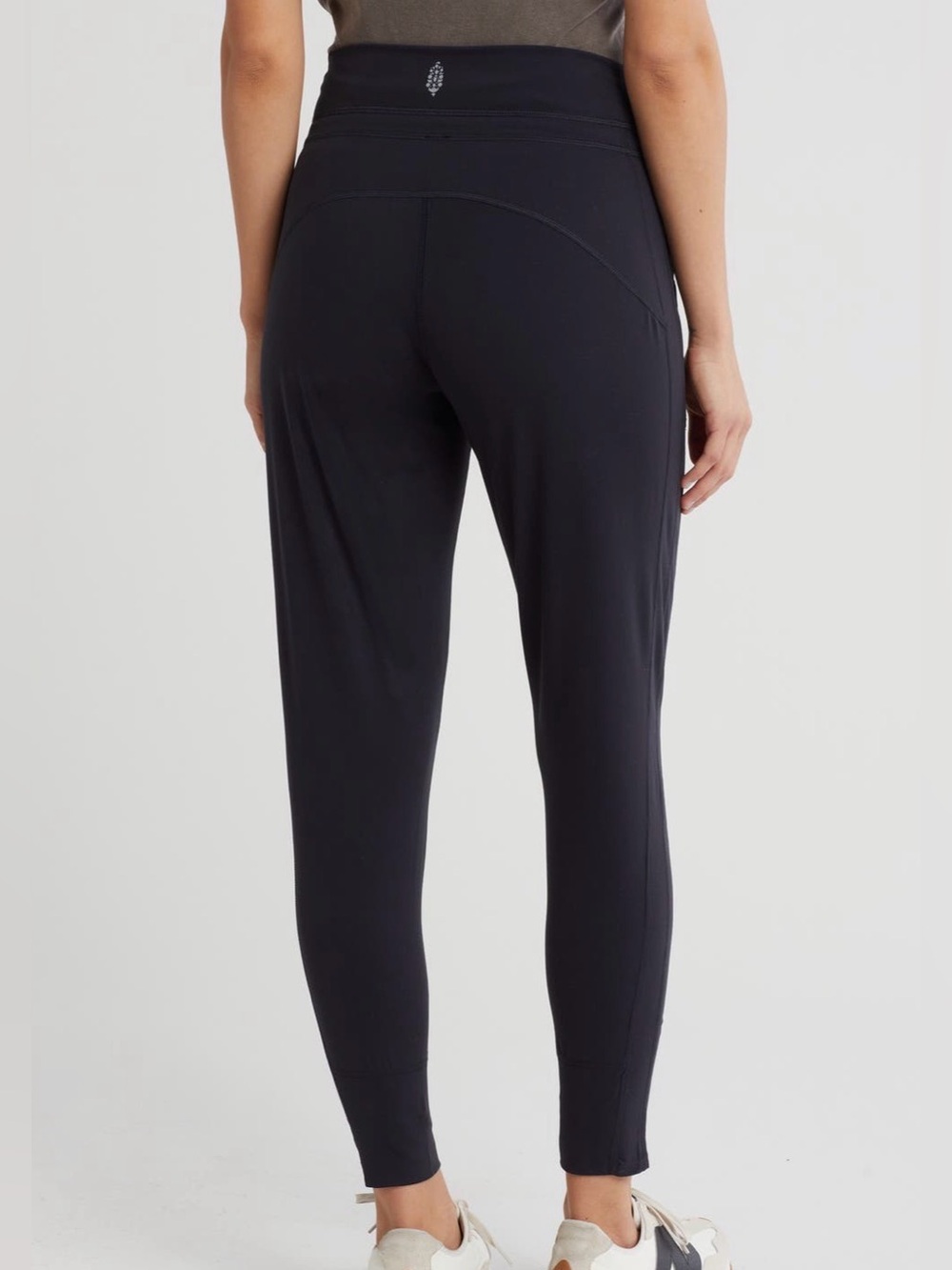 FP Movement by Free People Never Better Joggers Black XS High-Rise Drawstring